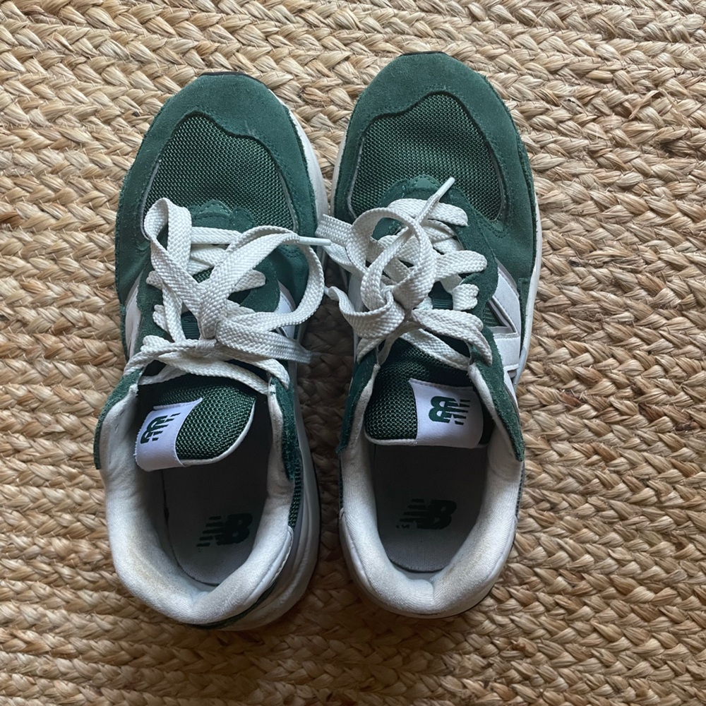 New Balance 57/40 in Green and White